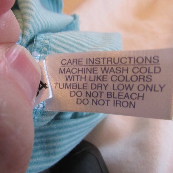 Cuffy's of Cape Cod Green/Whte Stripe Polo Sz XXL Cotton/Poly/Elastane Blend EUC - Picture 10 of 11